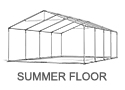 Partyzelt Summer Floor SF38 Konstruktion stahl verzinkt verstärkte