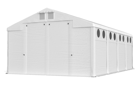 Zelthalle Die Zeltplane PVC Plane mit Belichtung
